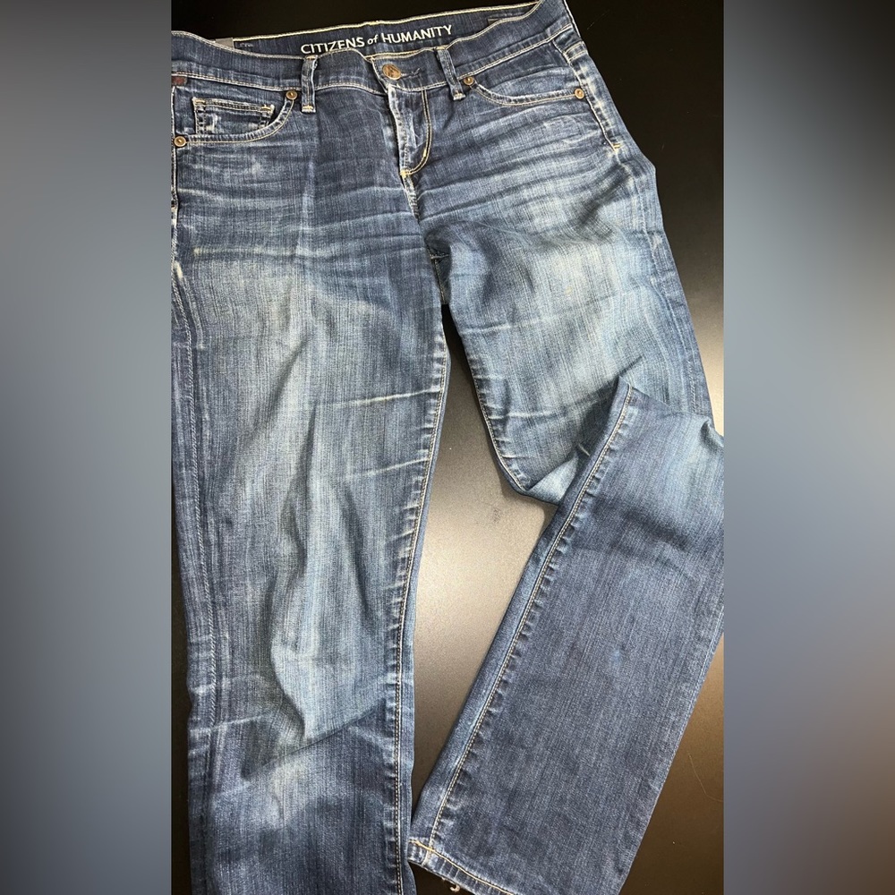 Citizens of Humanity Ava low rise straight leg Jeans Size 25 GUC